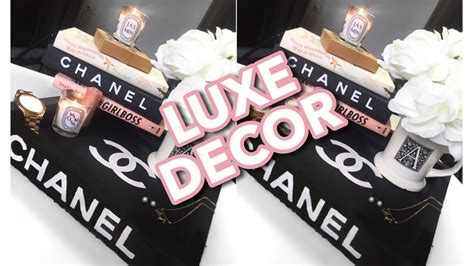 EASY DIY CHANEL LUXURY ROOM DECOR 